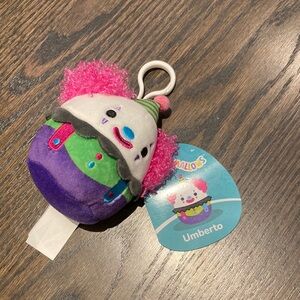 Clip Umberto the clown Squishmallows - Black light squad